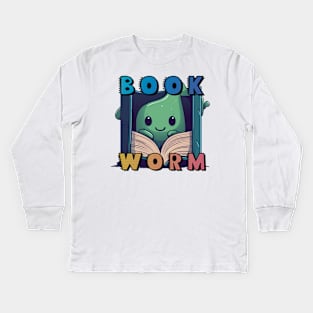 Book Worm Kids Long Sleeve T-Shirt